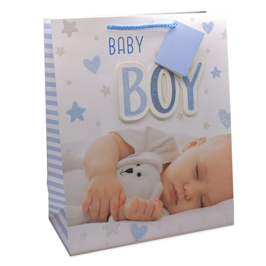 Baby Boy Medium Gift Bag