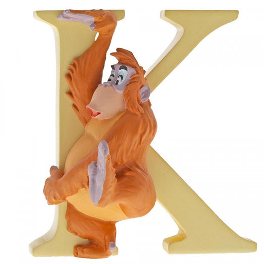 K - King Louie Disney Letters