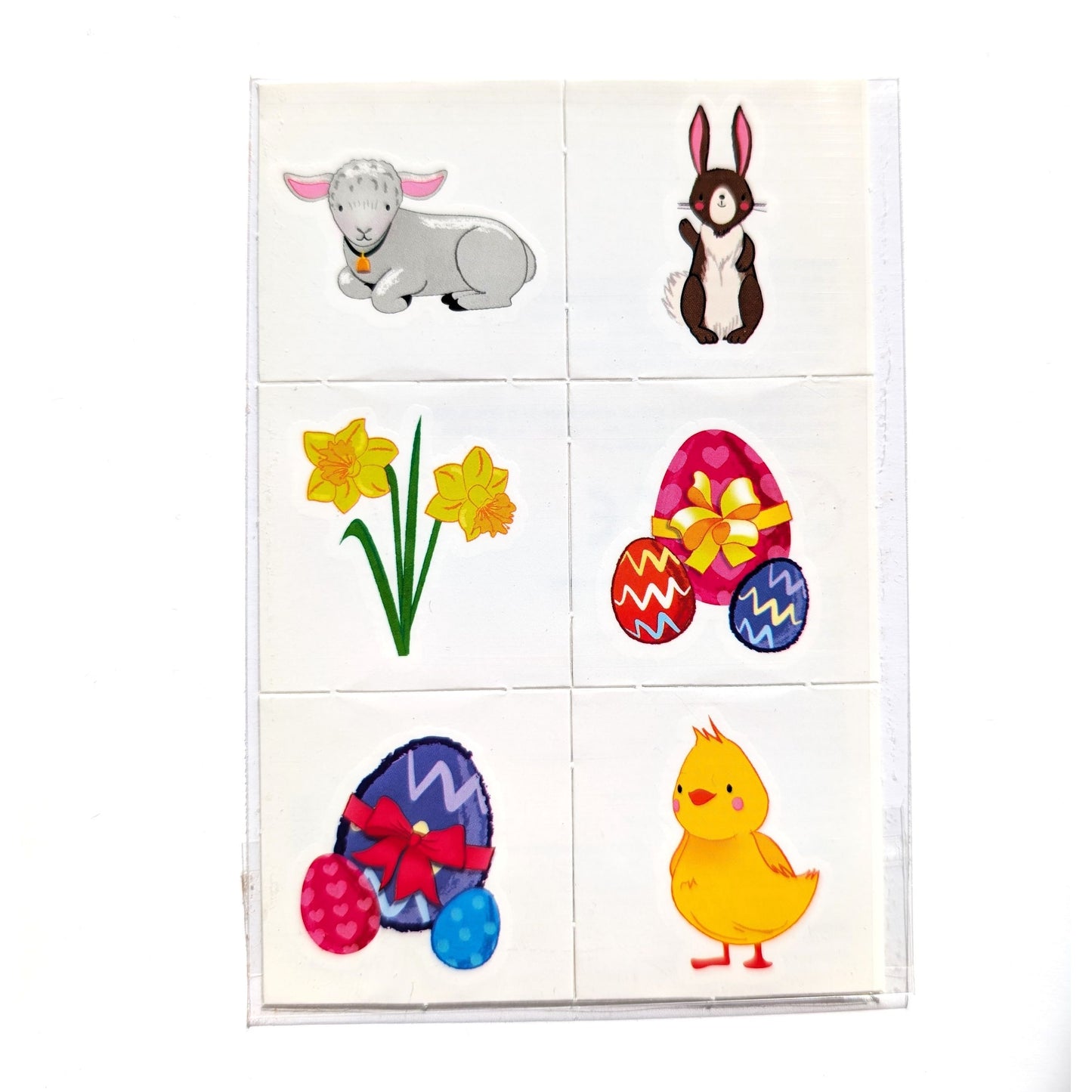 Mini Easter Temporary Tattoo Sheets assorted