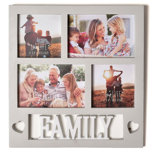 Love Life Collage Frame - Family 30cm