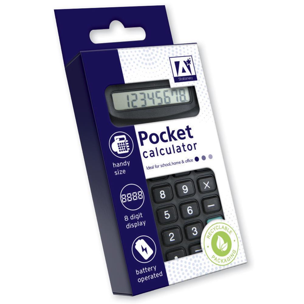 Stationary Pocket Calculator