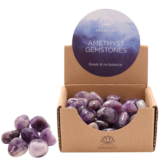 Serenity Gemstones - Amethyst 2-3cms