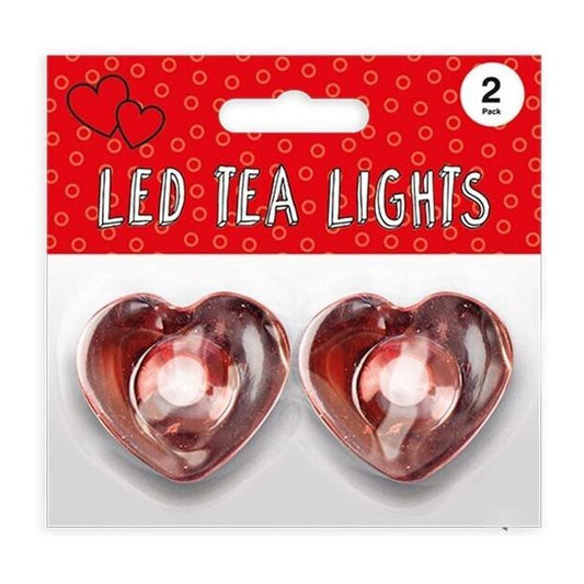 Chrome Heart LED Tealight 2pk