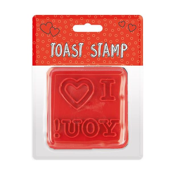 I Love You Toast Stamp