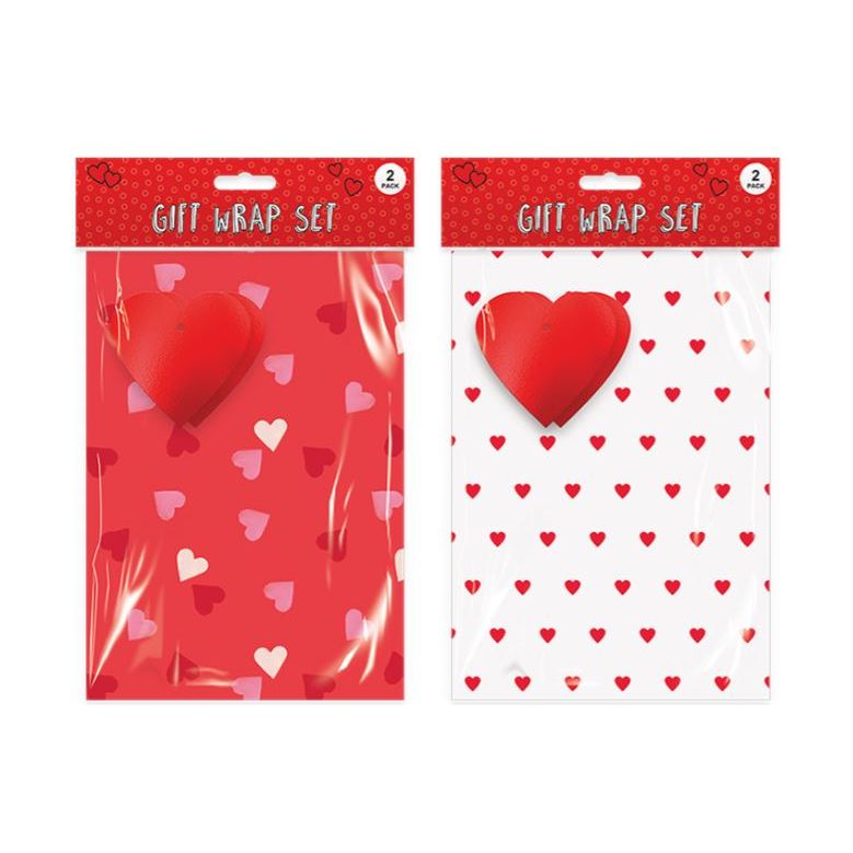 Valentines Day Gift Wrap Pack