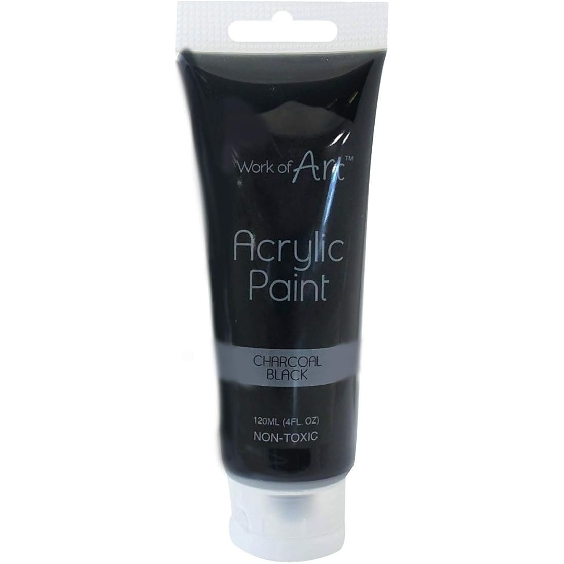 Work of Art Acrylic Paint 120ml - Black