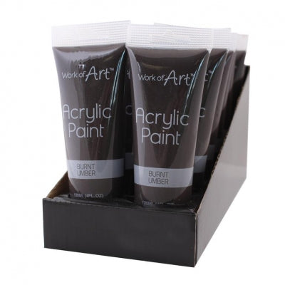 Work of Art Acrylic Paint 120ml - Brown