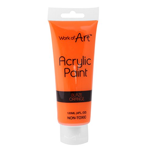Work of Art Acrylic Paint 125ml - Orange