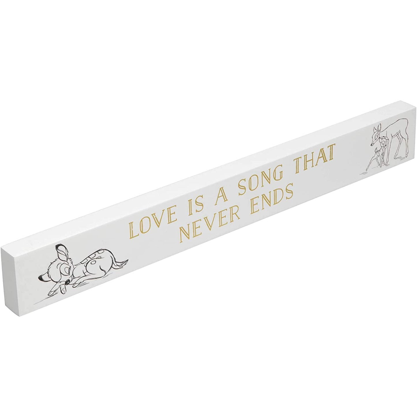 Disney Collectables Bambi Desk Plaque