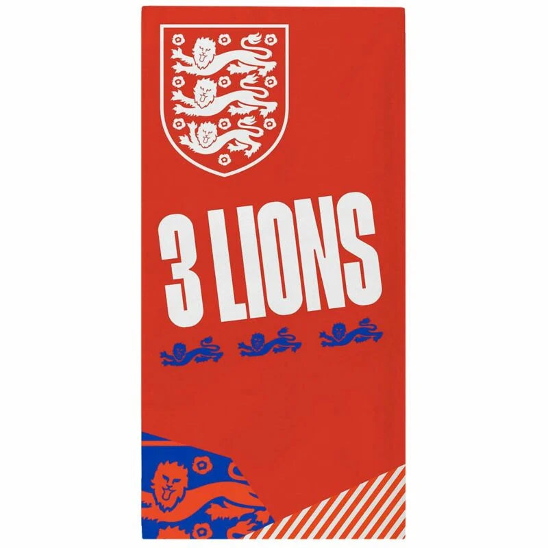 Official England 3 Lions Towel