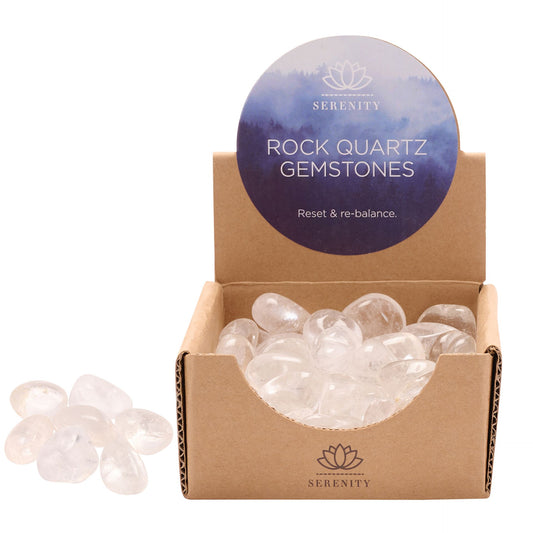 Serenity Gemstones - Rock Quartz 2-3cms