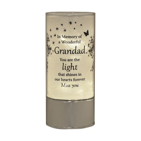 Thoughts of You Memorial Light Tube - Grandad