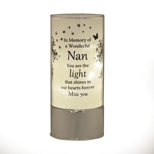 Thoughts of You Memorial Light Tube - Nan