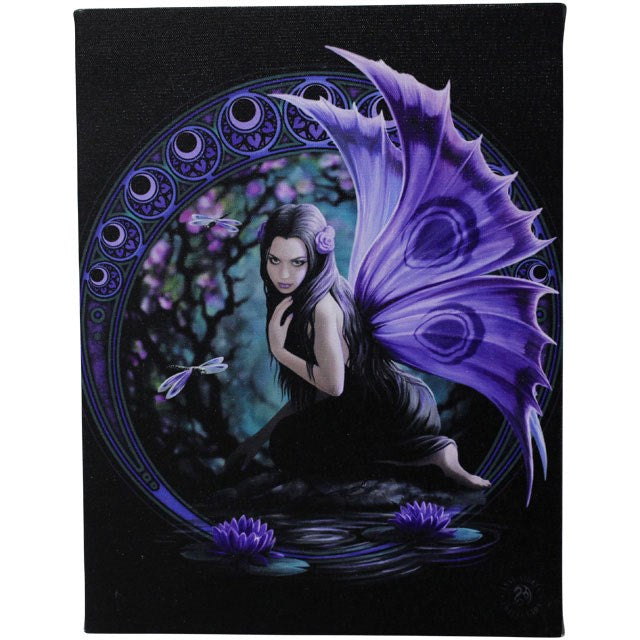 19x25cm Canvas by Anne Stokes Naiad