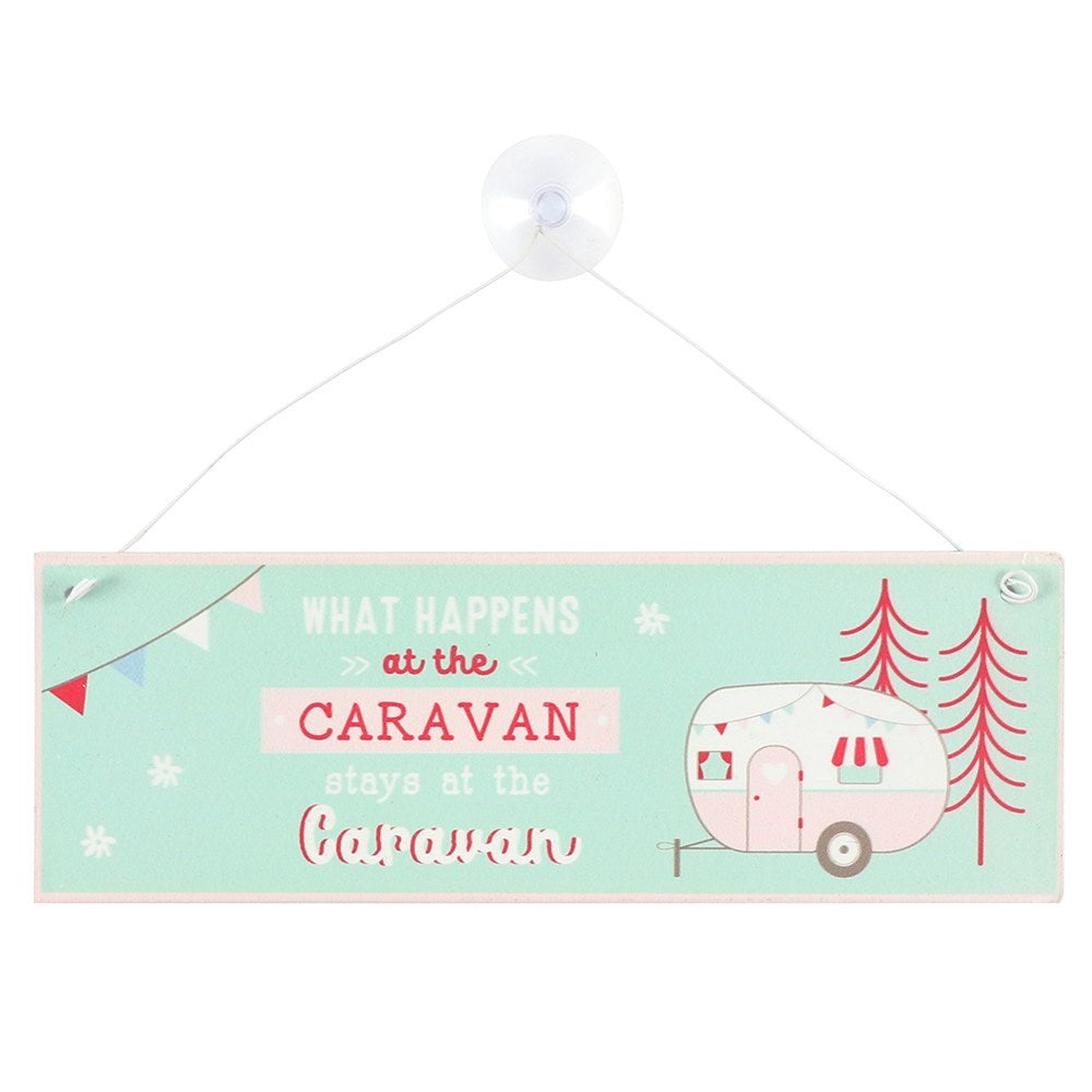 What Happens at the Caravan Window Sign