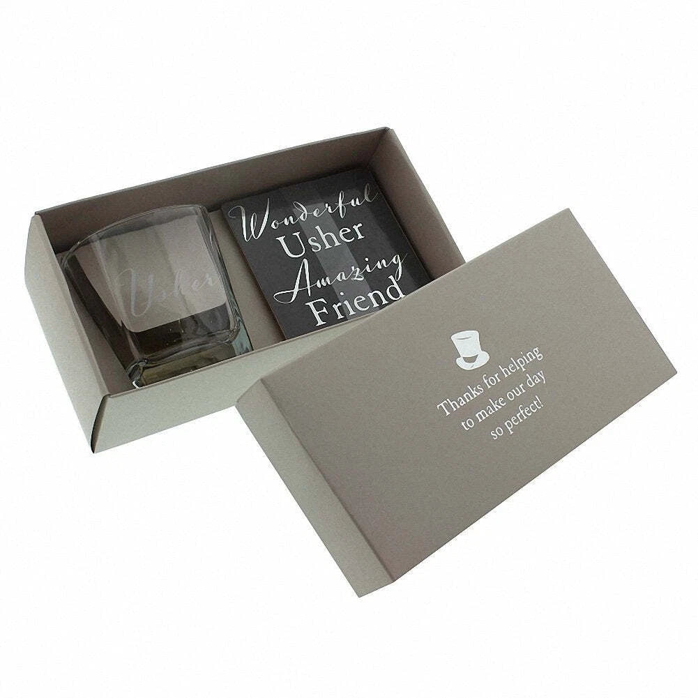 Amore Whisky and Coaster Set - Usher