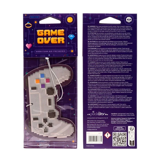 Bubble Gum Game Over Controller Air Freshener