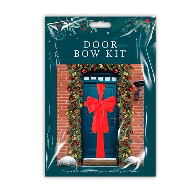 Christmas Festive Door Bow Kit