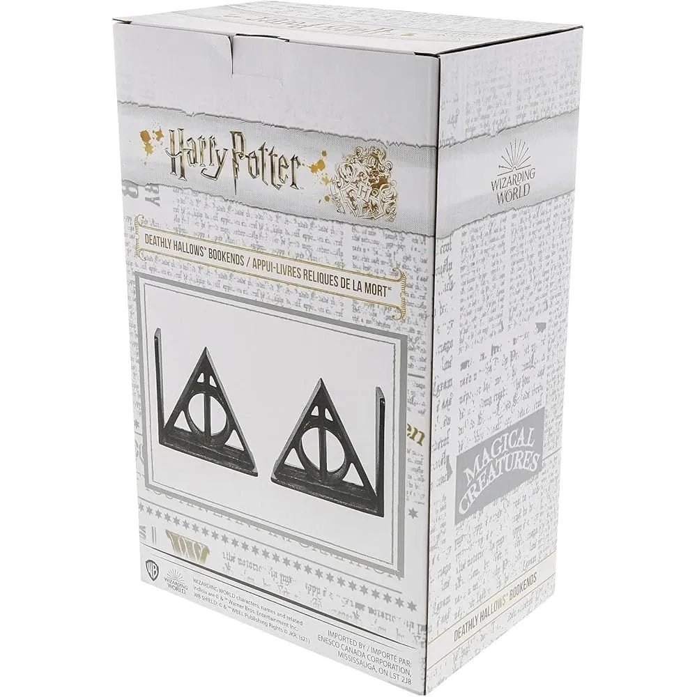 Deathly Hallows Bookends - Cast Iron