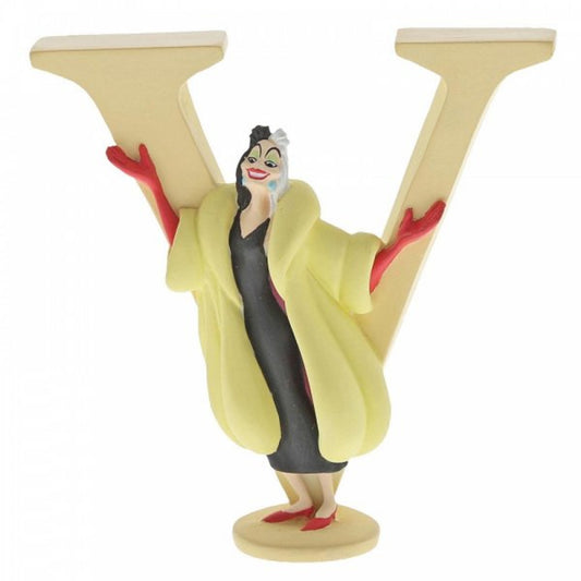 V - Cruella De Ville Disney Letters