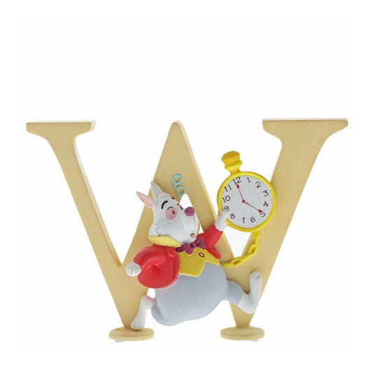 W - White Rabbit Disney Letters