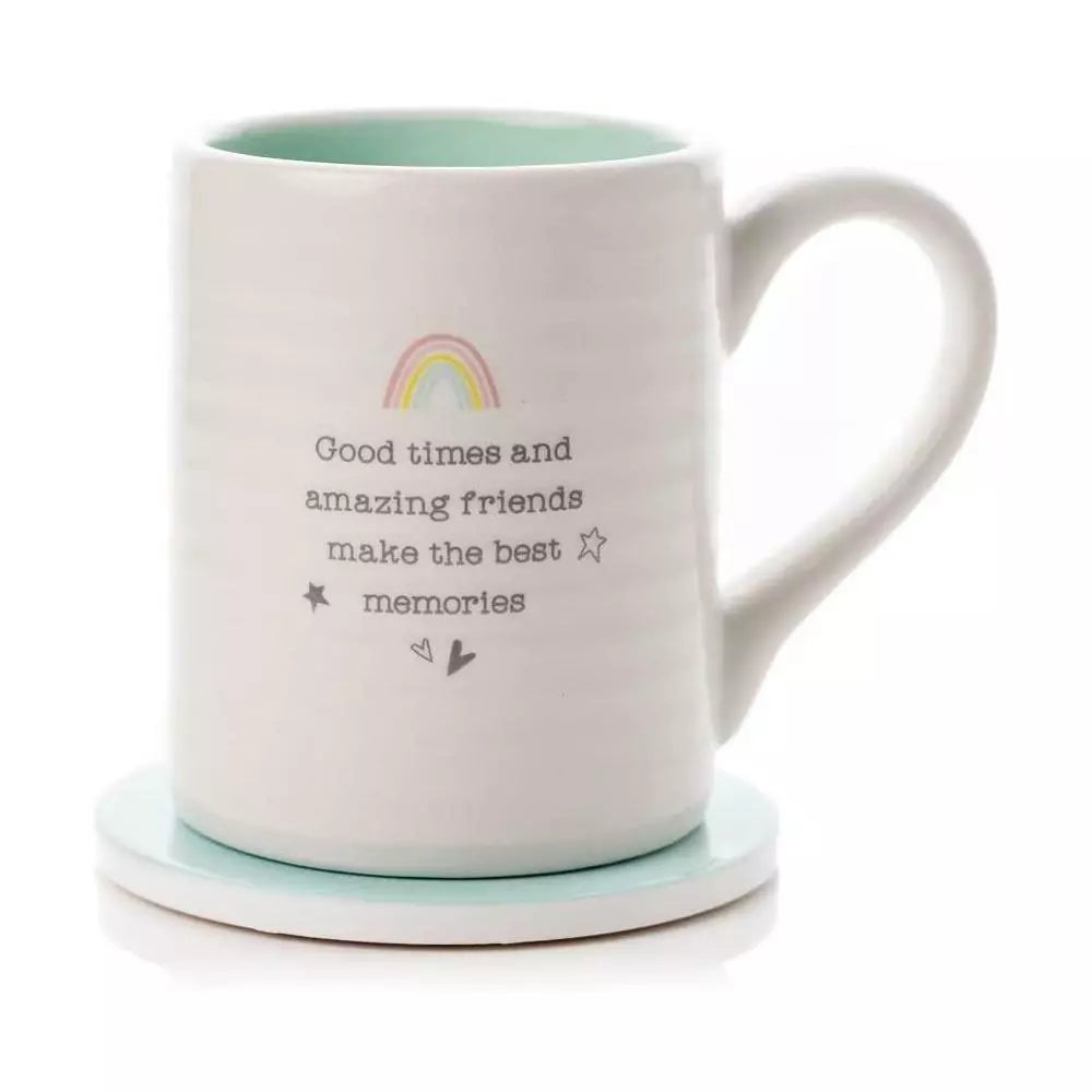 Love Life Mug and Coaster Set - Amazing Friends