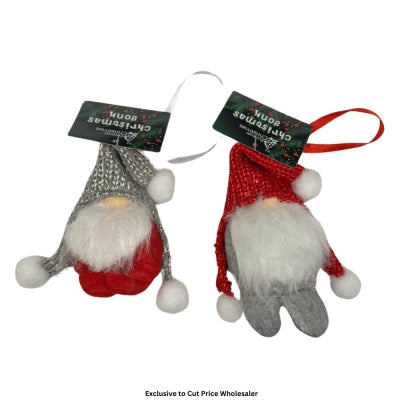 Hanging Gnome Decoration - Gonk with Assorted Hats