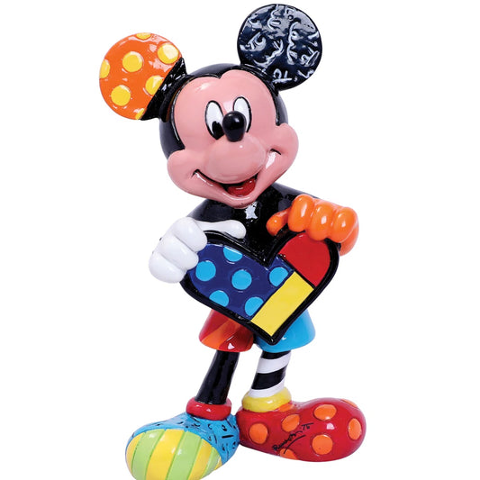Britto Mickey Mouse with Heart Figurine