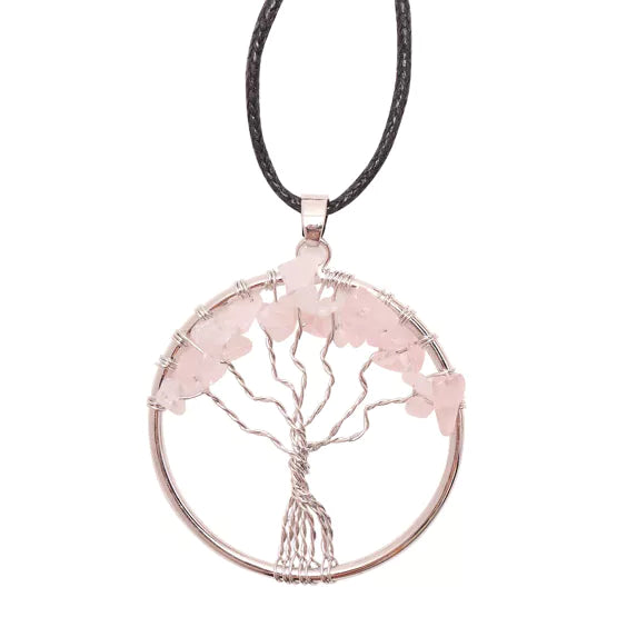 Gemstone Tree of Life Necklace