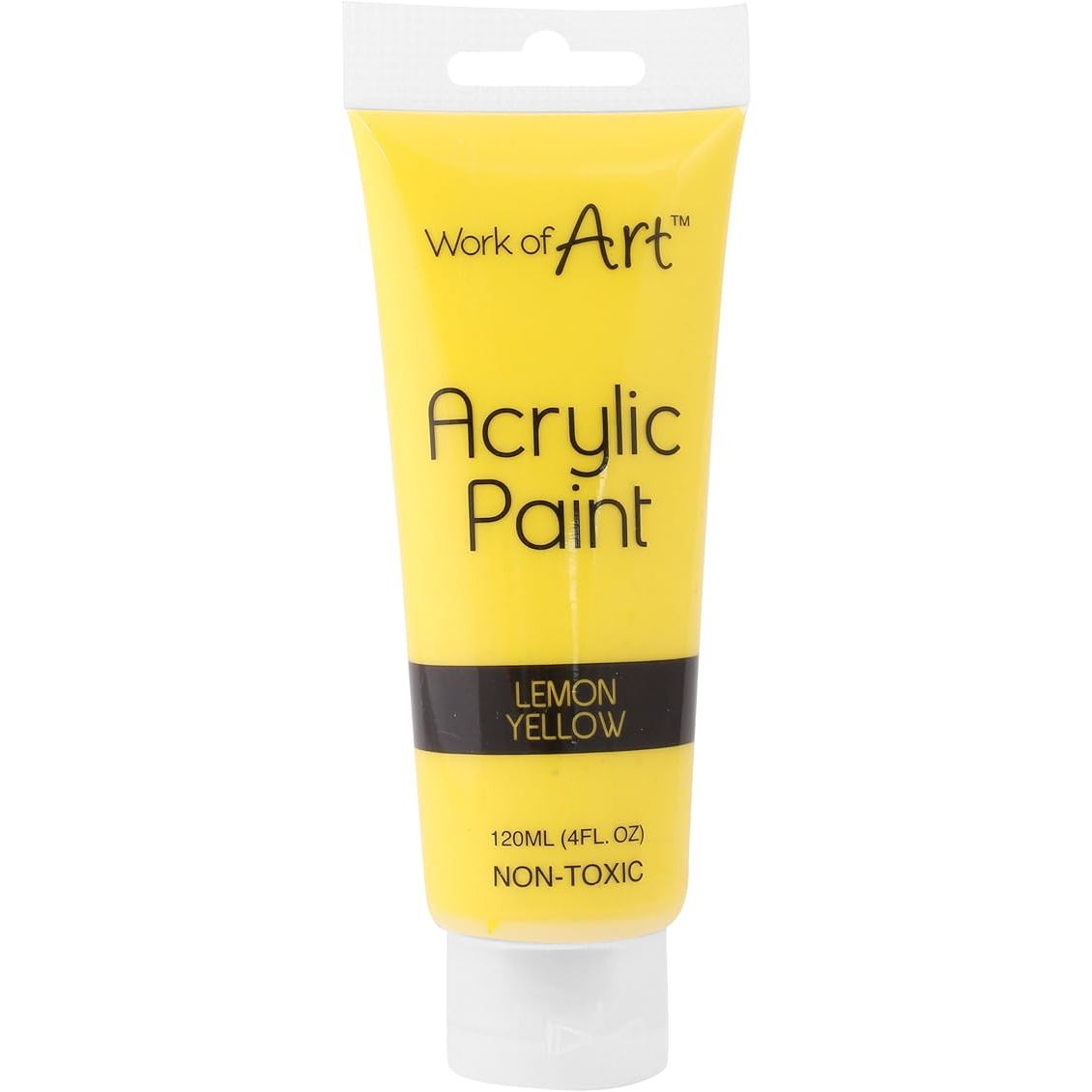 Work of Art Acrylic Paint 120ml - Yellow