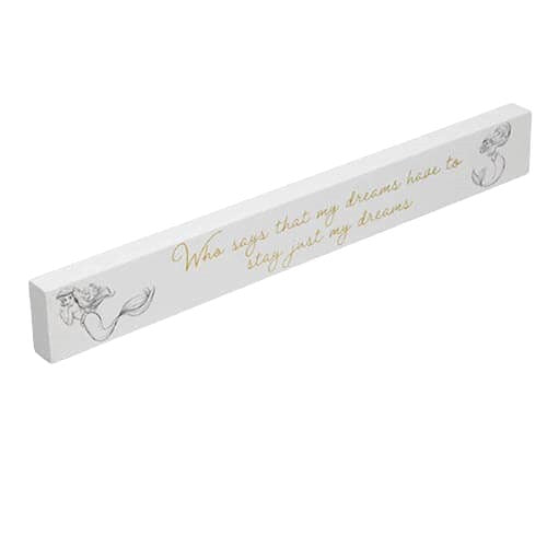 Disney Collectables Ariel Desk Plaque
