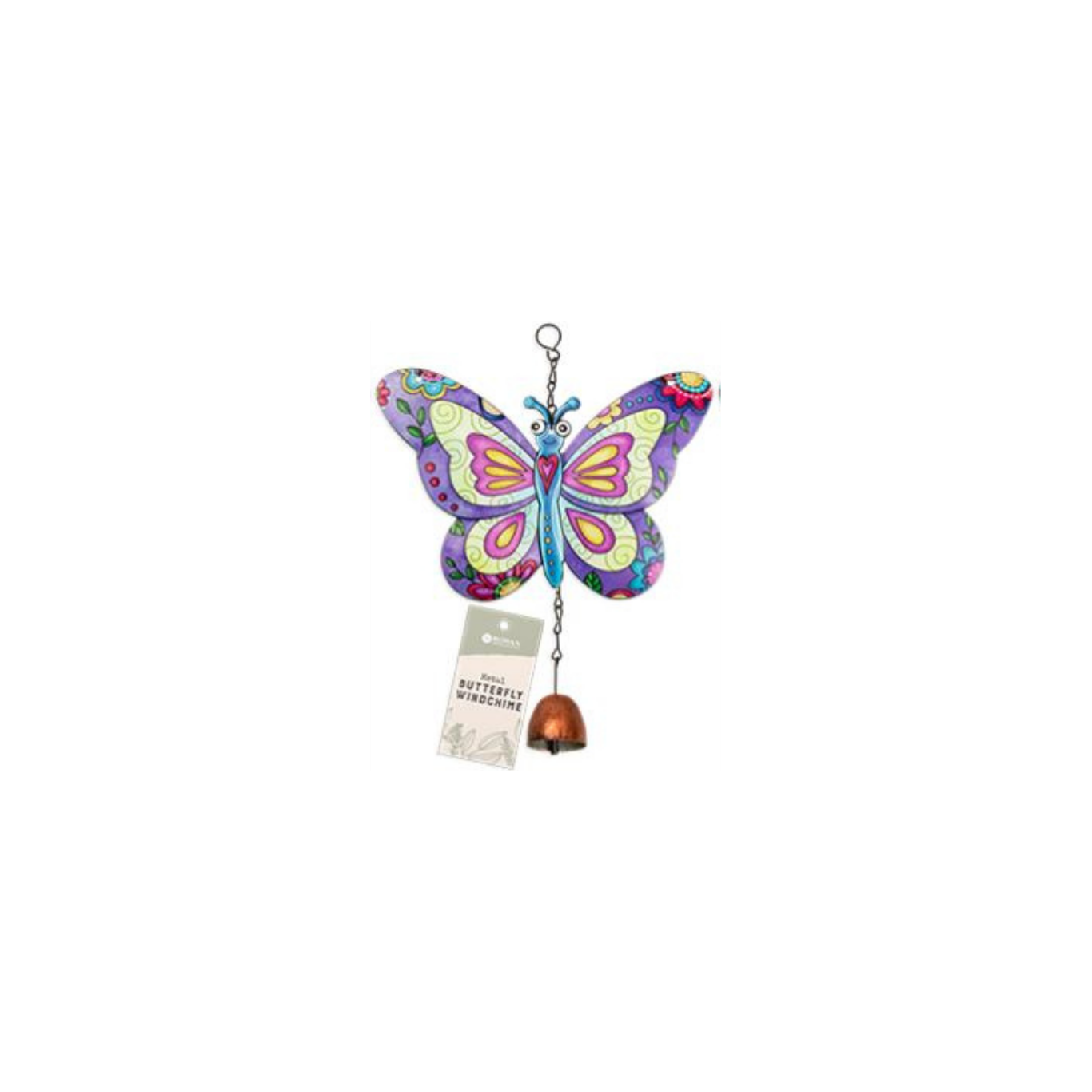 Metal Butterfly Windchime