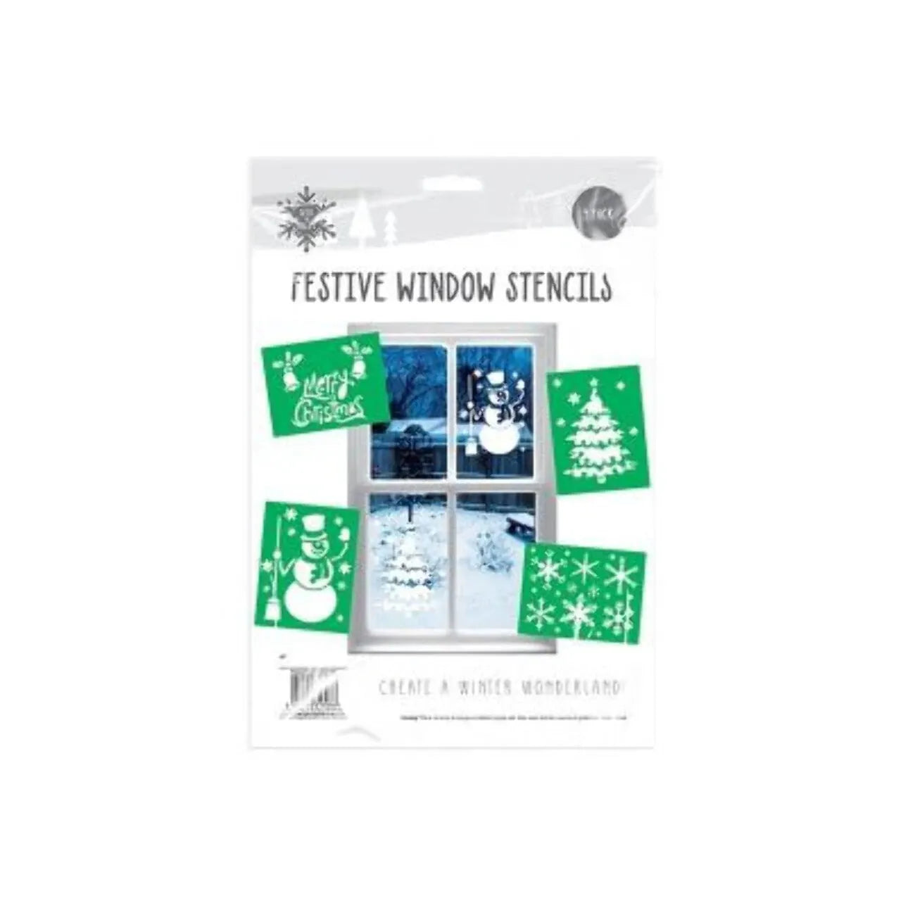 Christmas Window Stencils