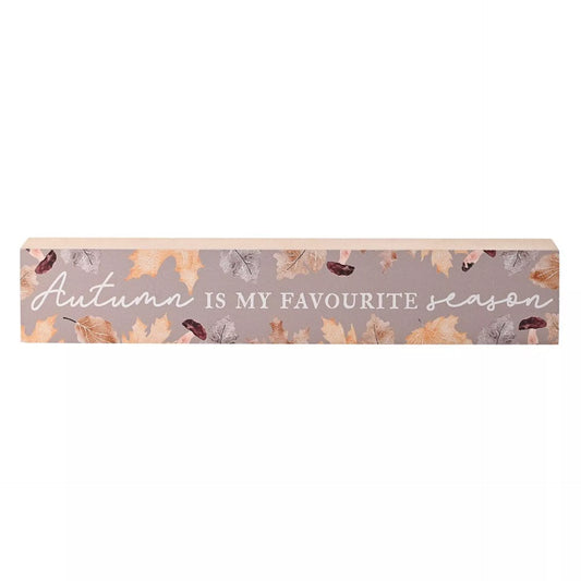 Country Living Plaque "Autumn is my Favourite"