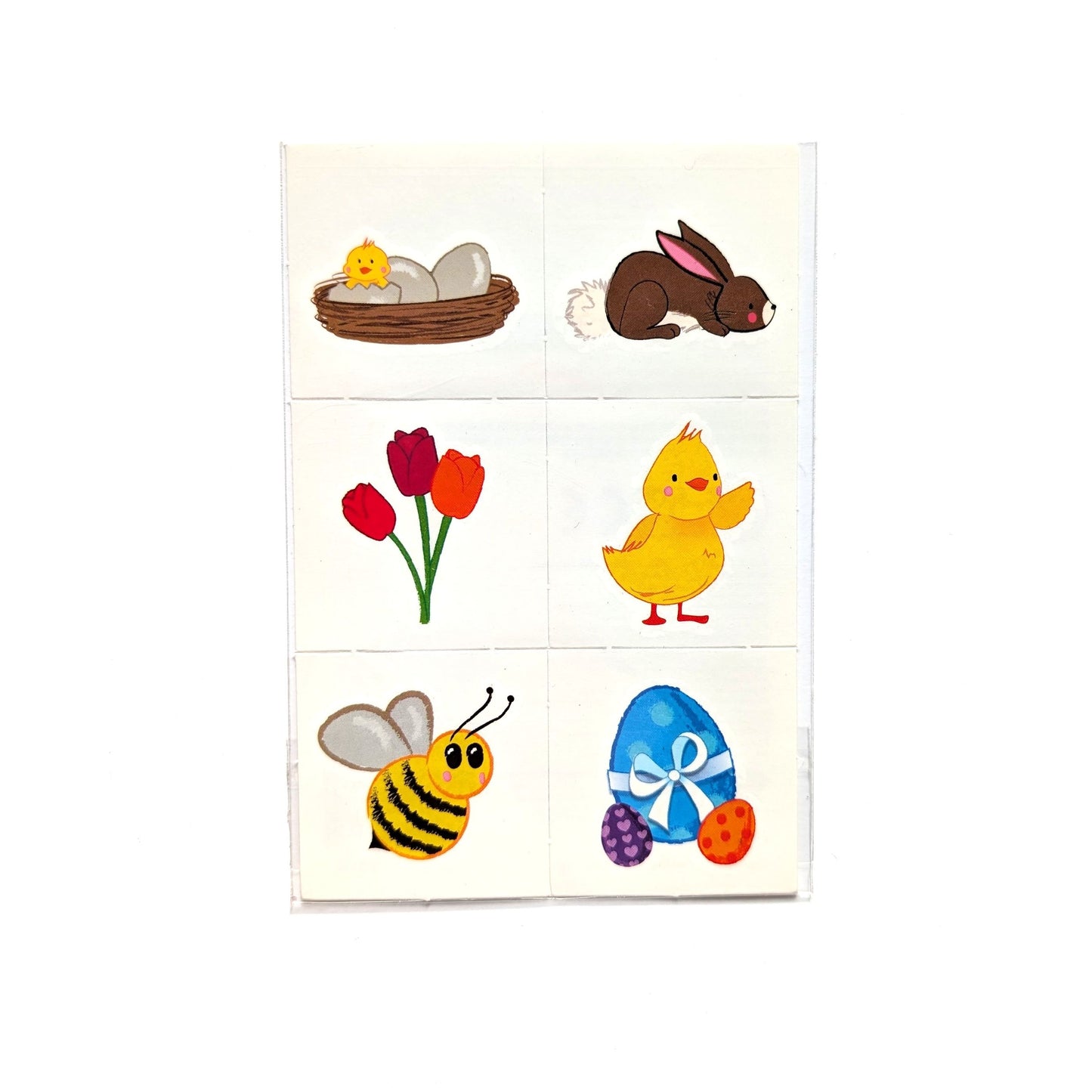 Mini Easter Temporary Tattoo Sheets assorted