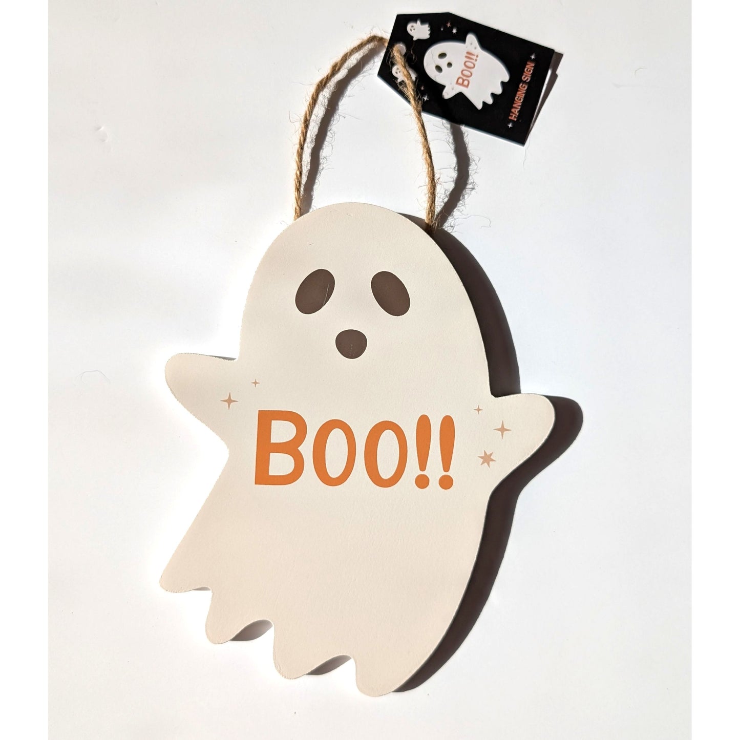 Ghost Shaped Hanging Sign