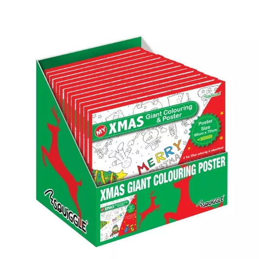 Christmas Giant Colouring Poster