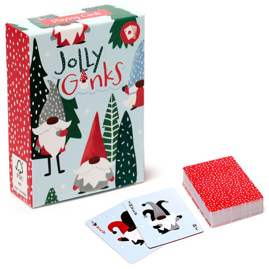 Christmas Gonk Playing Card Deck