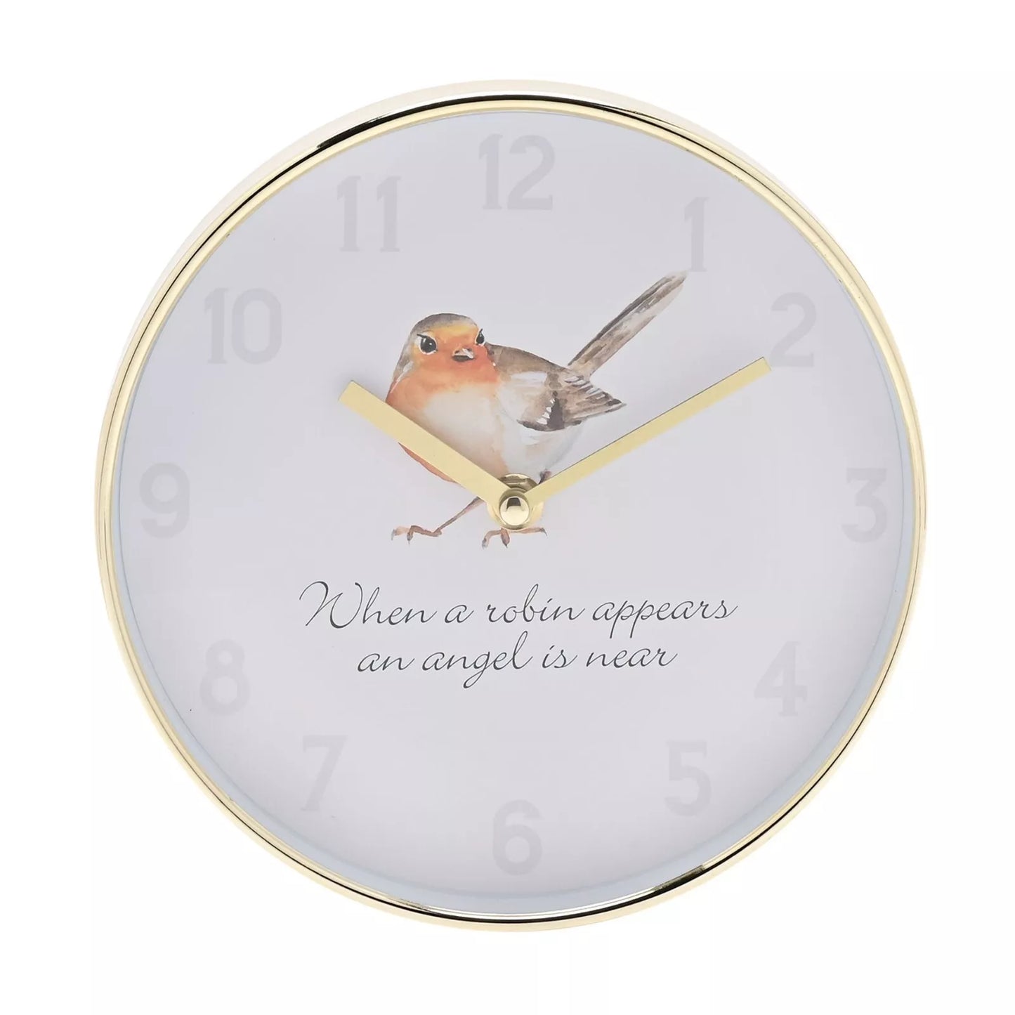 Hometime Robin Wall Clock 20cm
