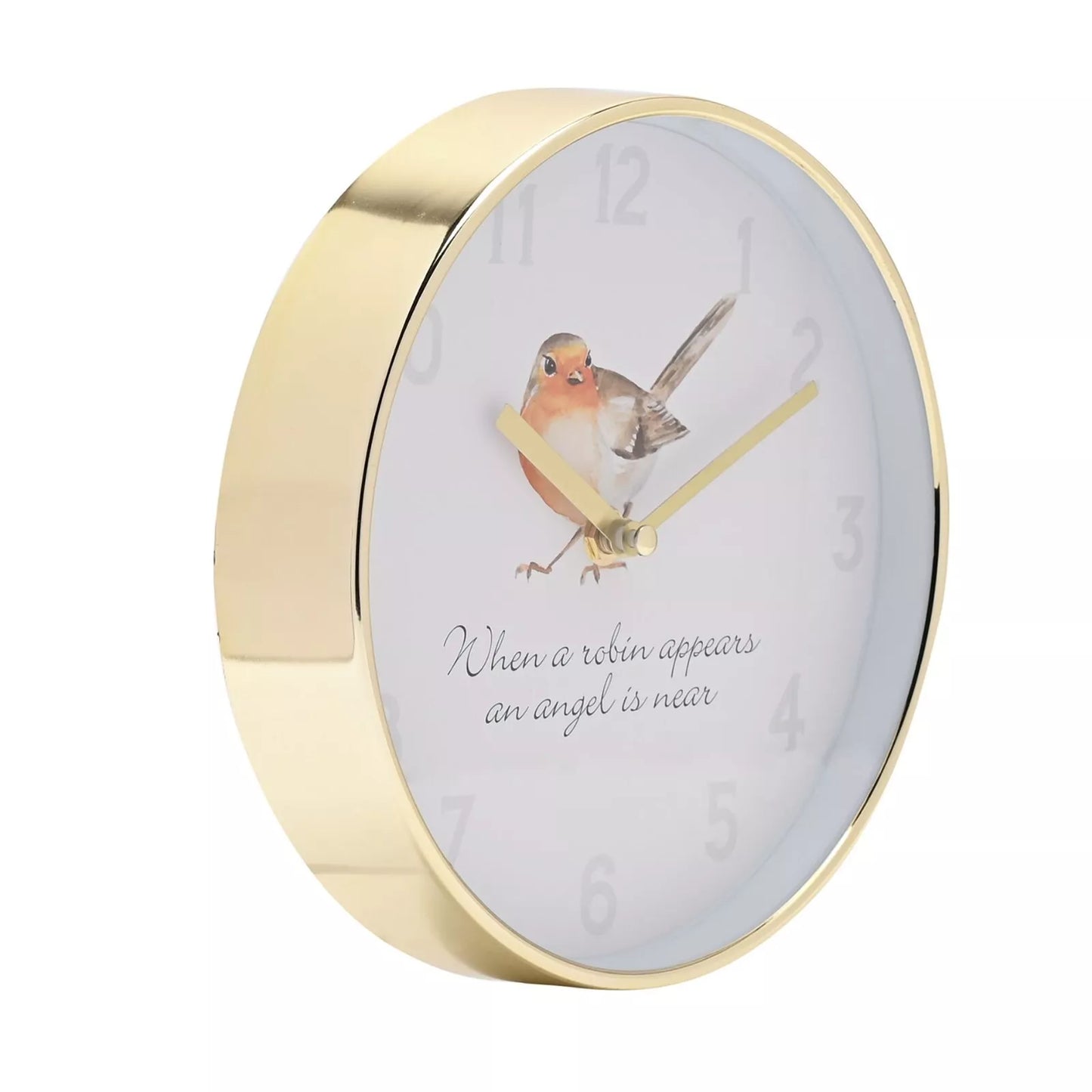 Hometime Robin Wall Clock 20cm