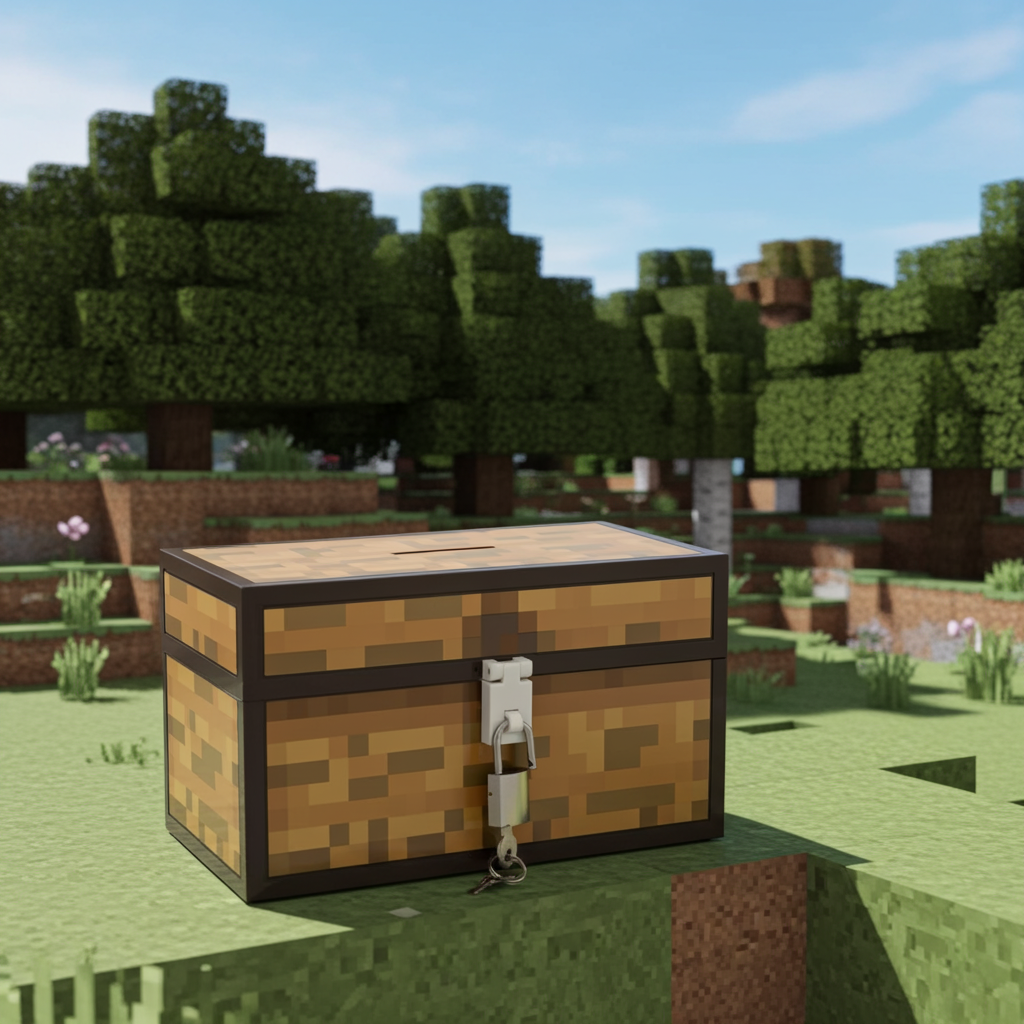 Minecraft Chest Money Box