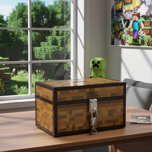 Minecraft Chest Money Box