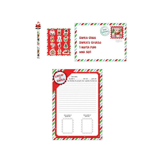 Christmas Letter to Santa Writing Kit