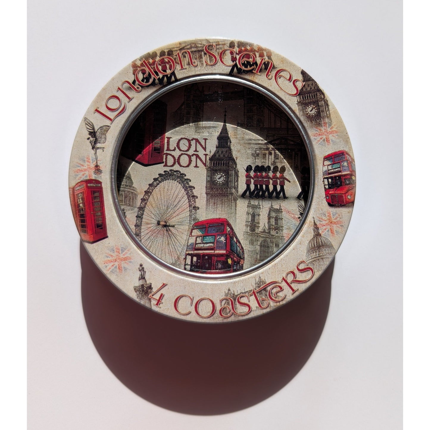 London Image Coasters - Set of 4 In Presentation Tin