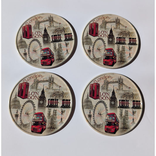 London Image Coasters - Set of 4 In Presentation Tin