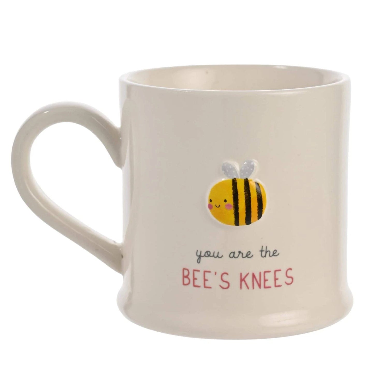 Love Life Embossed Bees Knees Mug