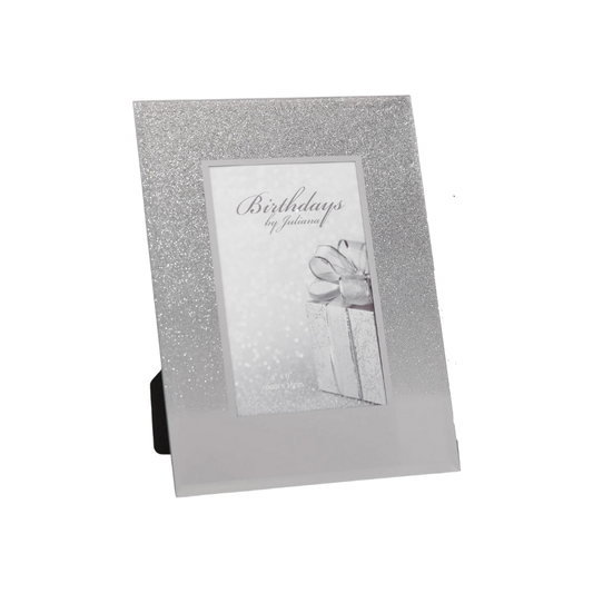 Milestone Glitter Photo Frame 6"x4" engravable