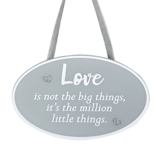 Reflections Plaque - Love The Greatest Thing