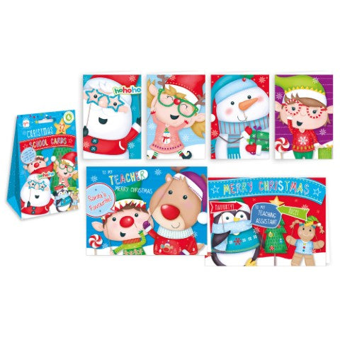 Super Santa and Friends Cards pk of 32 (Class Pack)