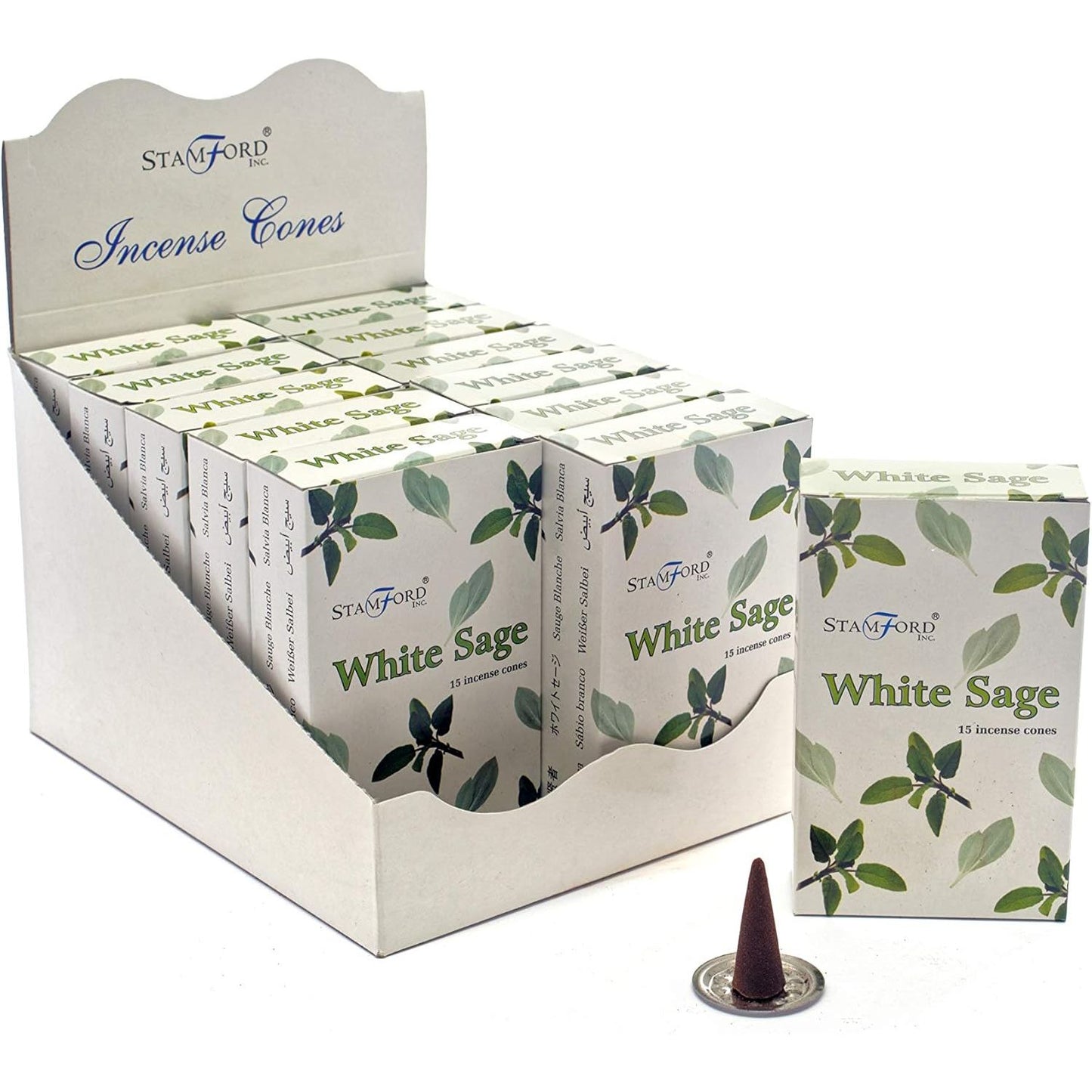 Stamford Incense Cones White Sage